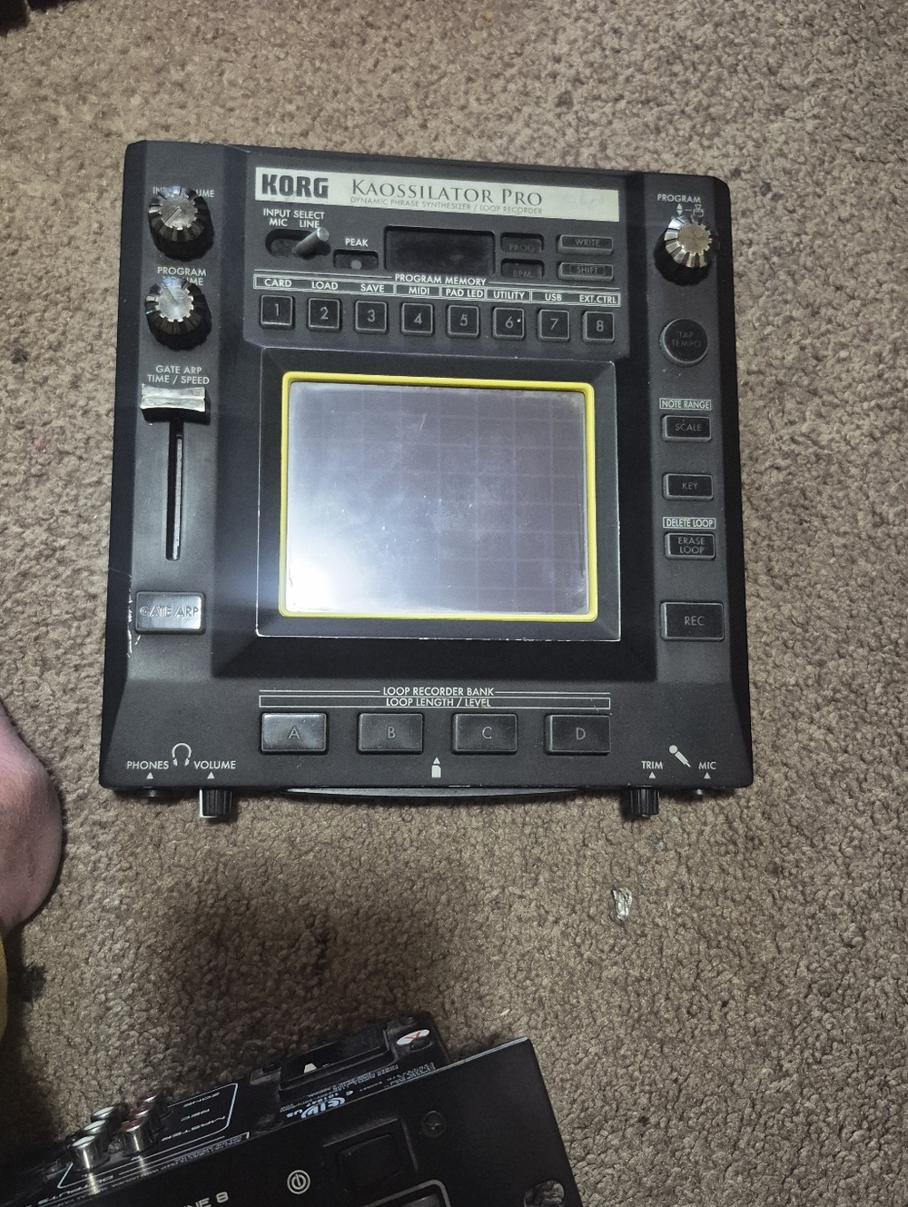 Korg Kaossilator Pro Portable Touch Synthesizer - Black
